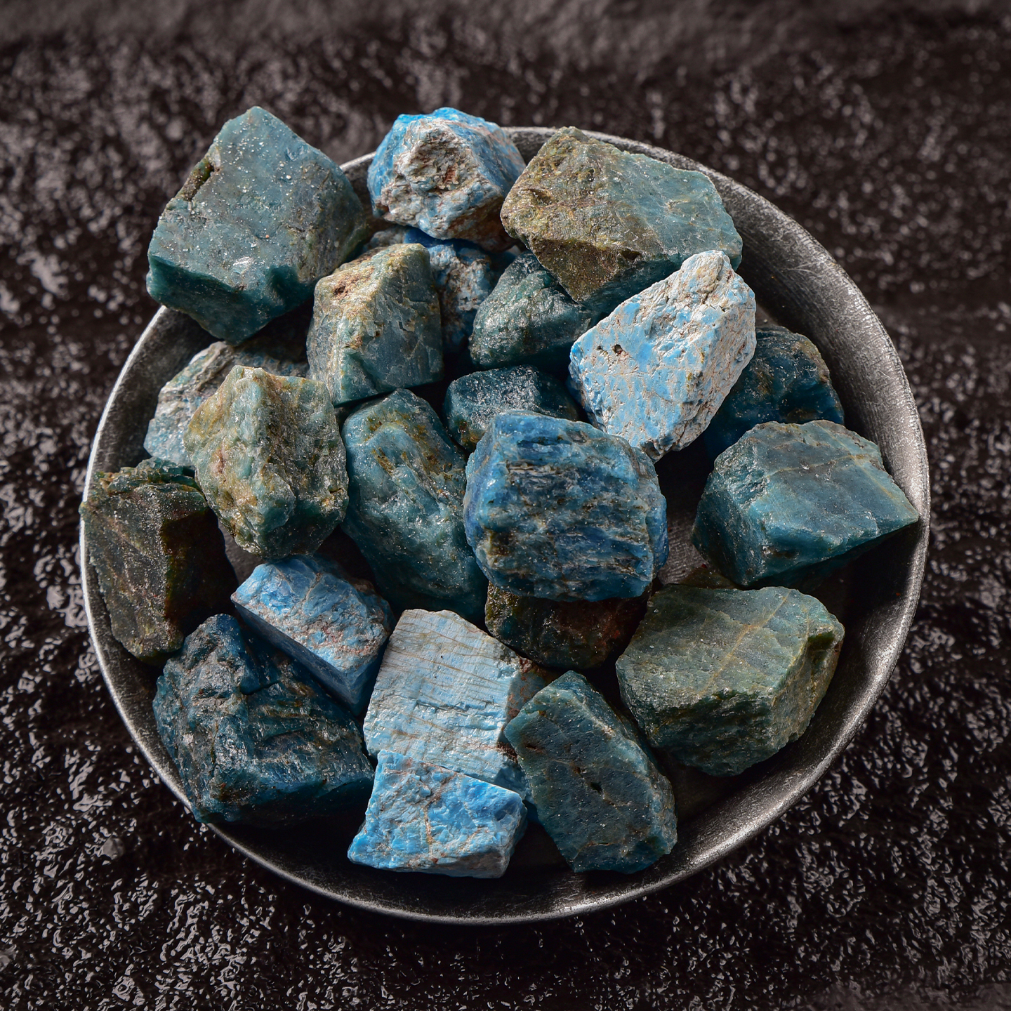Apatita azul