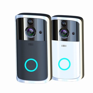Cámara de timbre de video WiFi HD de 1080P con intercomunicador de anillo inalámbrico de visión nocturna para seguridad del hogar y función de monitor - Product Image 1