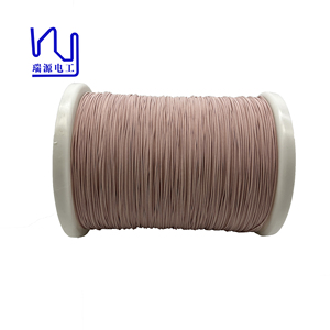 USTC Class155 0.04mm 420 <strong>Strands</strong> Insulated Copper Silk Covered Litz Wire - Product Image 1