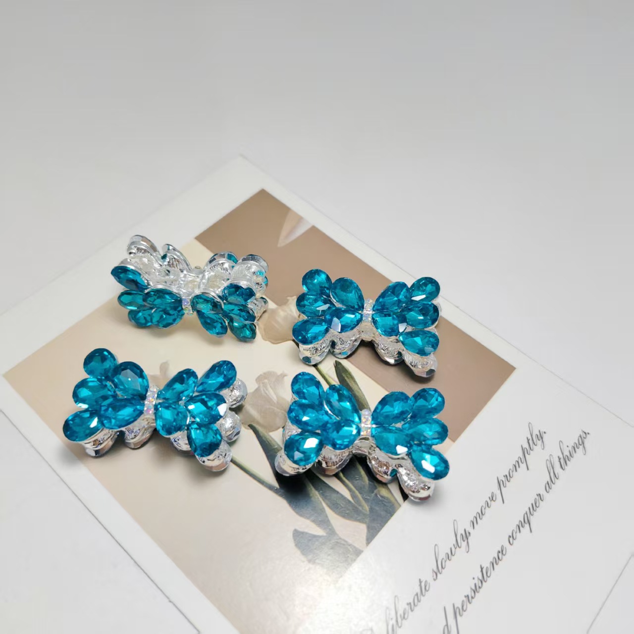 Silver-plated - Blue Diamond