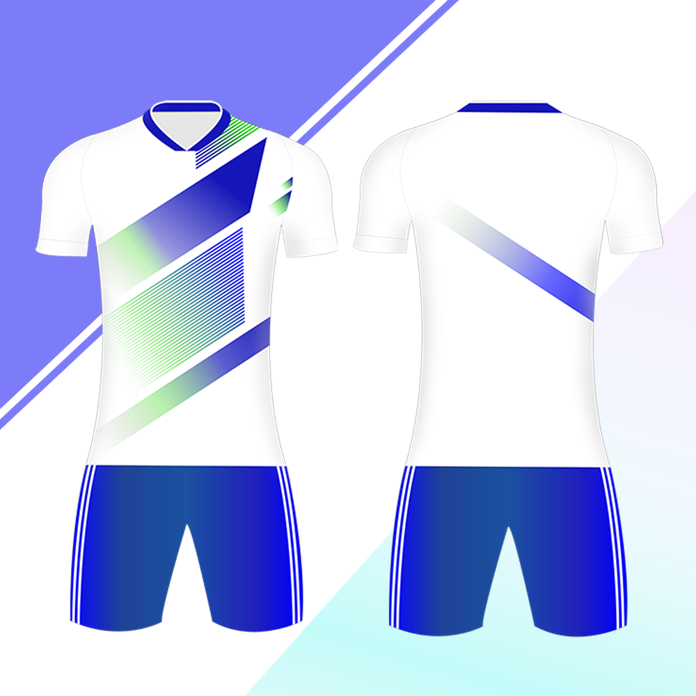 Camiseta de fútbol Mundial 2026 Blanco + Azul