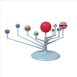 Güneş sistemi dokuz gezegen modeli DIY montaj kiti eğitici plastik Planetarium oyuncak ebeveyn-çocuk etkileşimi için kids 'oyuncak - Product Image 2