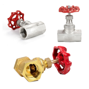 手动截止阀，黄铜材料，适用于水、油和气控制 - Product Image 1