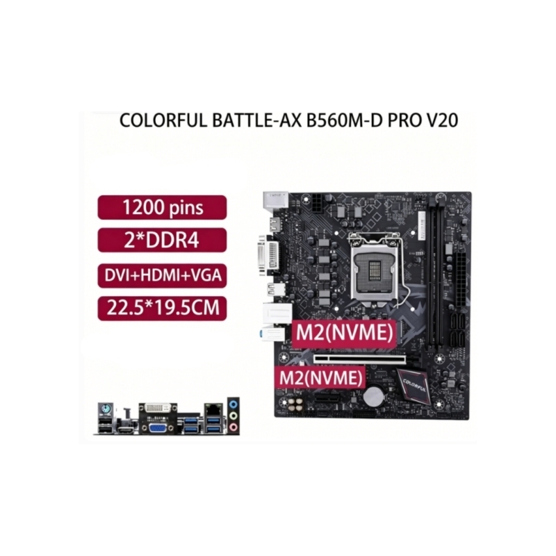 BATTLE-AX B56OM-D PRO V20 coloré