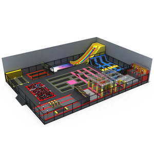 Vasia Aerobic Multifunktion sport Indoor Soft Trampolin Park für Erwachsene und Kinder mit vielen Spielen - Product Image 2