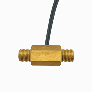 FXM Thread Hall Element Medidor de flujo Sensor de flujo de agua Medición de 0.3L a 3 LPM Salida de pulso Sensor de flujo de latón - Product Image 5