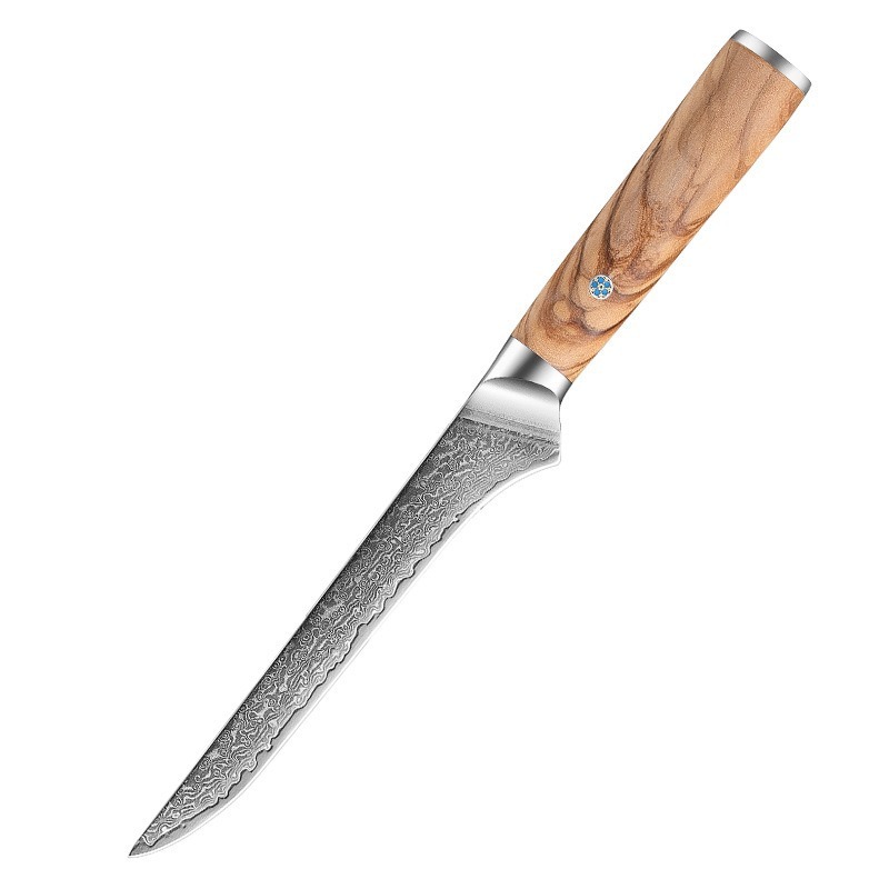 Couteau à découper la viande en argent de 6 pouces