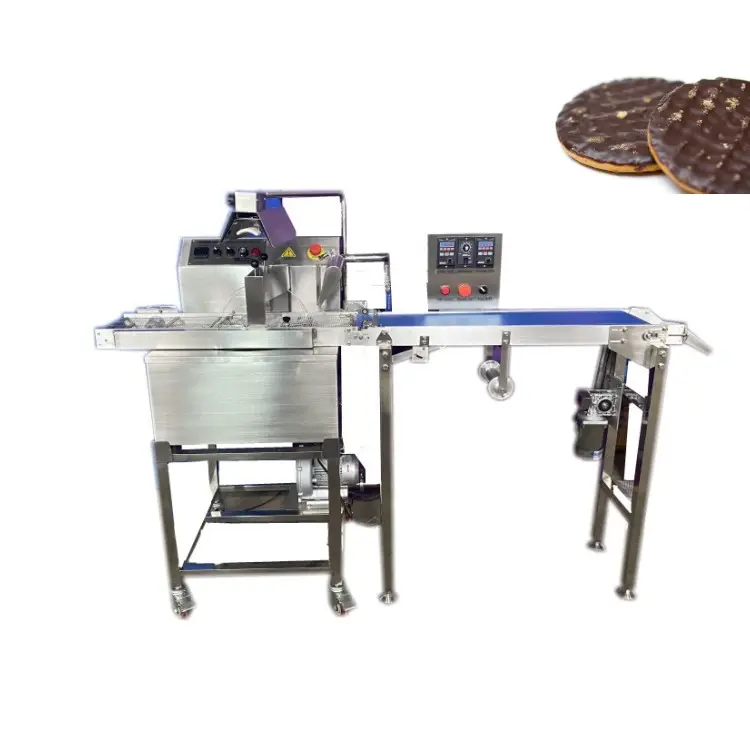 الشوكولاته آلة الغمس آلة صنع الشوكولاتة الصغيرة إنتاج الشوكولاته الكمأة آلة