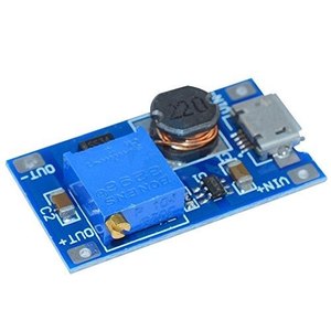 Módulo convertidor DCDC, potenciador de voltaje ajustable, 28V, 2A, módulo conversor MT3608 - Product Image 2