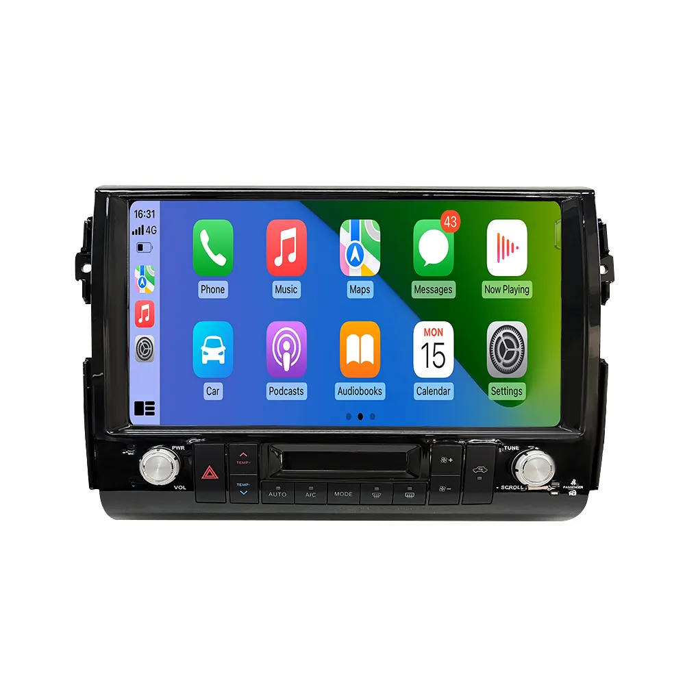 Новый 360 Carplay 13,3 "дюймов Android DVD-плеер автомобиля GPS WIFI радио для TOYOTA LAND FJ CRSUIER 2007 - 2022 черный сияющий цвет
