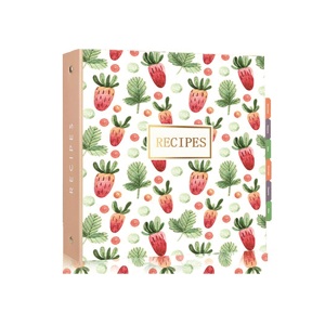 Recipe Book to Write in <strong>Your</strong> <strong>Own</strong> Recipes, 8.5&quot; X 11&quot; Personal Blank Recipe <strong>Notebook</strong>, Removable Hardcover Recipe Journal Book - Product Image 2