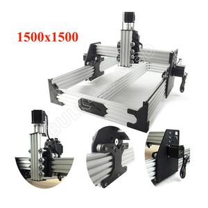 OX <strong>CNC</strong> <strong>Router</strong> <strong>Kit</strong> 1500x1500mm 4Axis Woodworking Milling Machine Desktop DIY Belt Driven <strong>Kit</strong> with 175 Oz*in Nema23 Stepper Motors - Product Image 1