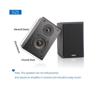厂家直销发烧友迷你Hifi音箱木制Lp-42无源有源书架音箱