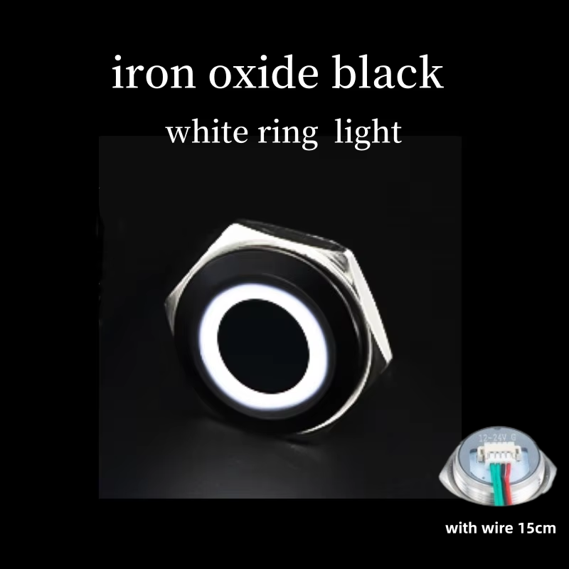 Black white ring light