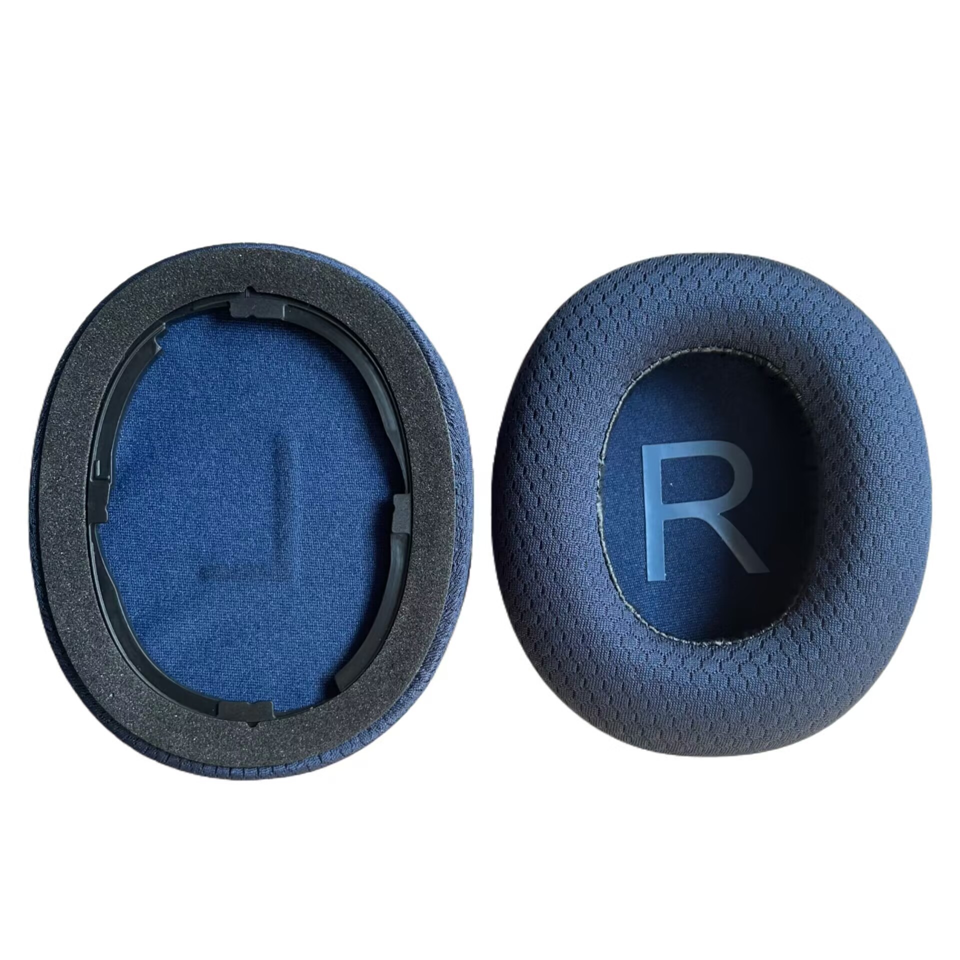 filet en maille de football bleu