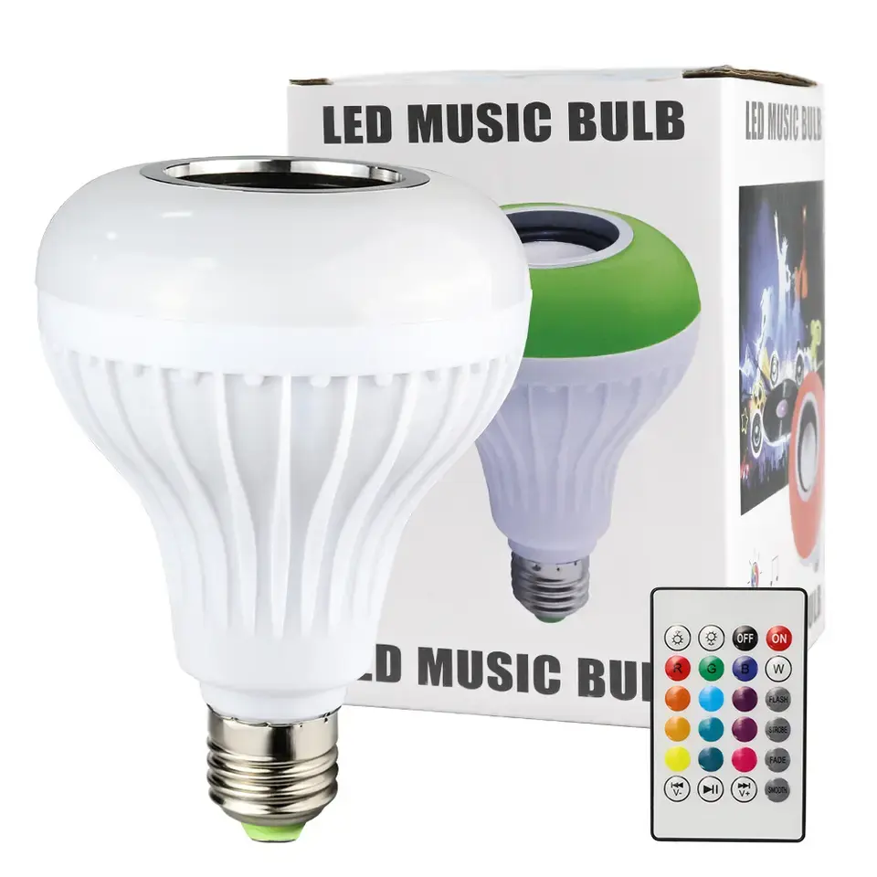 CHZM free sample 12w E27 Lamp Wifi App B22 RGB Remote Control Lights Music Light Led Smart BulbPopular
