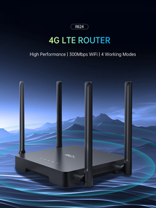 Plery R624 4G LTE CPE Router <strong>Modem</strong> with WPS Encryption 300 Mbps Data Network Switches 5G &amp; 2.4G Wi-Fi Frequencies for Home Use - Product Image 5