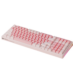 FD FG98 Personalización Inalámbrico BT 2,4G Teclado mecánico Teclado RGB intercambiable en caliente Estructura de junta con cable Teclas PBT - Product Image 2