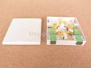 Örnek ücretsiz 2 Port SC Fiber optik yüzey kutusu ile SC APC adaptörü Pigtail uyumlu FTTH optik hat terminali OLT Gpon Hua Wei - Product Image 6