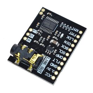For <strong>Raspberry</strong> <strong>Pi</strong> pHAT Sound Card I2S interface PCM5102 DAC Module 24-bit <strong>Audio</strong> Board With Stereo Jack Beyond ES9023 PCM1794
