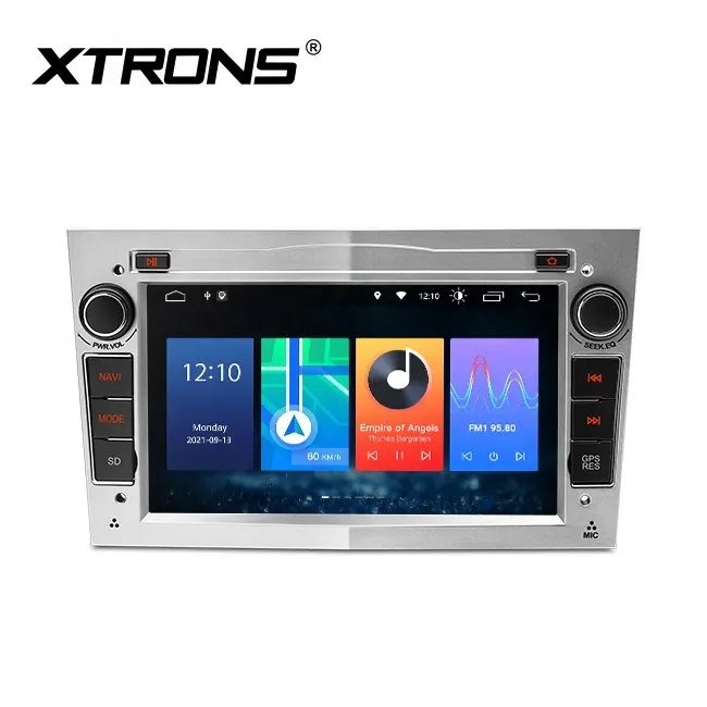 XTRONS-sistema de navegación gps para coche, pantalla táctil de 7 pulgadas, Android 12, doble din, estéreo, con USB/SD, para opel astra h/zafira b/vectra