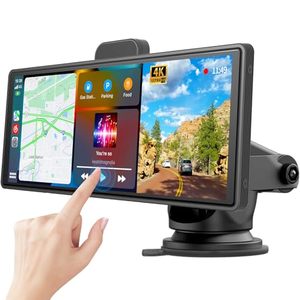10.26英寸通用无线Carplay屏幕便携式显示汽车收音机播放器安卓汽车应用Carplay Onnice通用 - Product Image 1