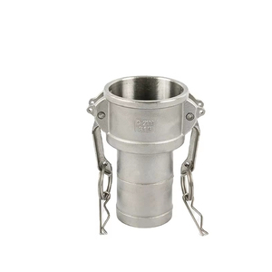 Type <strong>a</strong> B C <strong>D</strong> E F DC DP Inox SS Stainless Steel Camlock Fitting Quick Coupling for Pipe Connections - Product Image 1
