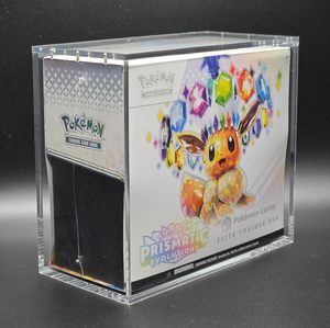 Tùy chỉnh chất lượng cao Acryl etb tăng cường hộp hiển thị nam châm Nắp ptcg <span class=keywords><strong>Acrylic</strong></span> tăng cường trường hợp <span class=keywords><strong>Acrylic</strong></span> Elite huấn luyện viên hộp hiển thị trường hợp - Product Image 2
