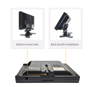 TFT <strong>LED</strong> <strong>Monitor</strong> 7&quot; IPS Display with HD MI/VGA/AV/<strong>BNC</strong> Perfect for Home Office Warehouse Portable and Desktop Computer <strong>Monitor</strong> PC - Product Image 2