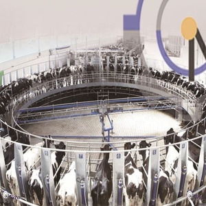 Sistema de análisis de inteligencia artificial para salón, máquina de ordeño circular de mesa giratoria, 60 posiciones - Product Image 1