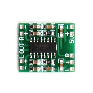 PAM8403 Modul Super Mini Digital verstärker platine 2*3W Klasse D Digital verstärker platine Effizientes 2,5 bis 5V USB-Netzteil