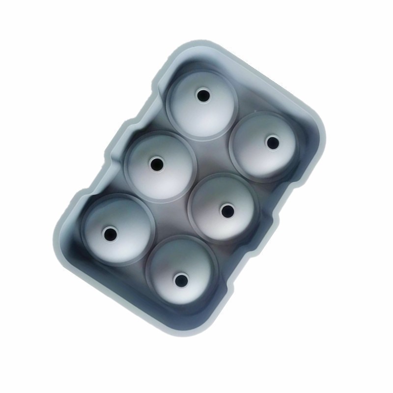 6-Ball Ice Grid Morandi Blue
