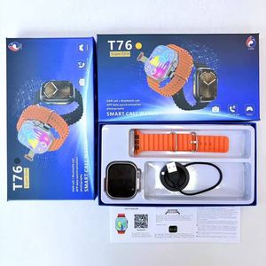 T76 SuperSlimスマートコールウォッチ-GSM & Bluetooth通話、APP同期、スタイリッシュなストラップ、毎日の使用のための多機能スマートウォッチ - Product Image 4