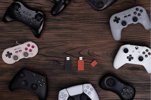 Adaptador inalámbrico USB 8Bitdo 2 para receptor de Gamepad Nintendo Switch para controlador P4/P5/xbxes - Product Image 6