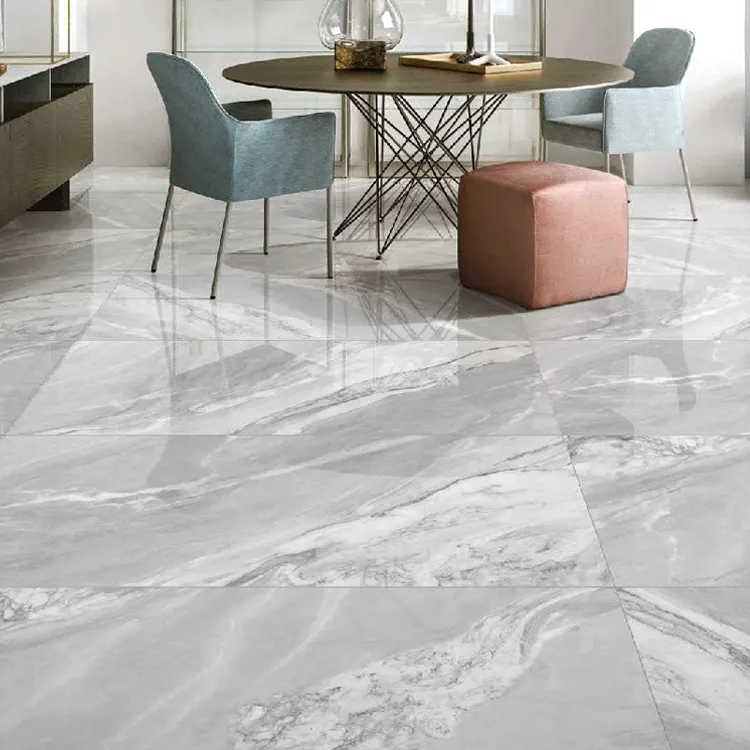 Pavimento e parete grigio messicano lastra di marmo di porcellana di grandi dimensioni 600x1200mm prezzo delle piastrelle in bangladesh