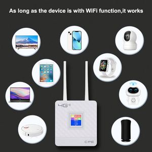 Werkseitiger drahtloser LTE-WIFI-Router von OEM/ODM mit Ethernet-Anschluss Entsperrter 4G-Modemrouter CPE 903 4G LTE-Router 4g Sim-Karten modem - Product Image 6