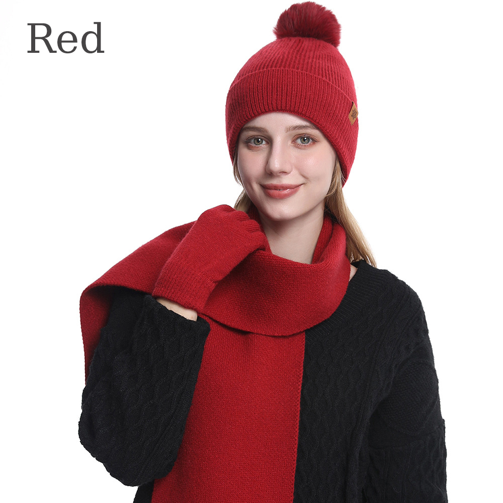 Red Three piece suit