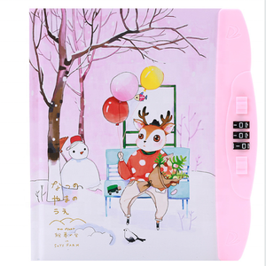 A5 Diary <strong>Notebook</strong> Number <strong>Code</strong> Lock Diary Book Journal <strong>Notebook</strong> with Password Lock