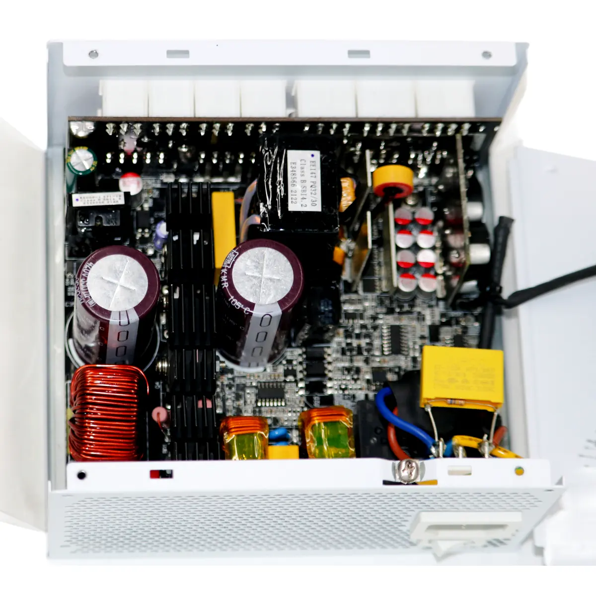 ATX3.0 casing komputer Desktop Host, 1200W/1000W/850W medali emas modul penuh catu daya PC 850W 8PIN 24PIN Server warna putih