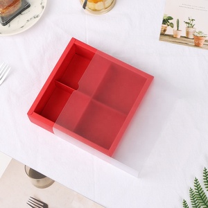 装饰储物牛皮纸甜纸杯蛋糕包装带窗蛋糕盒 - Product Image 5
