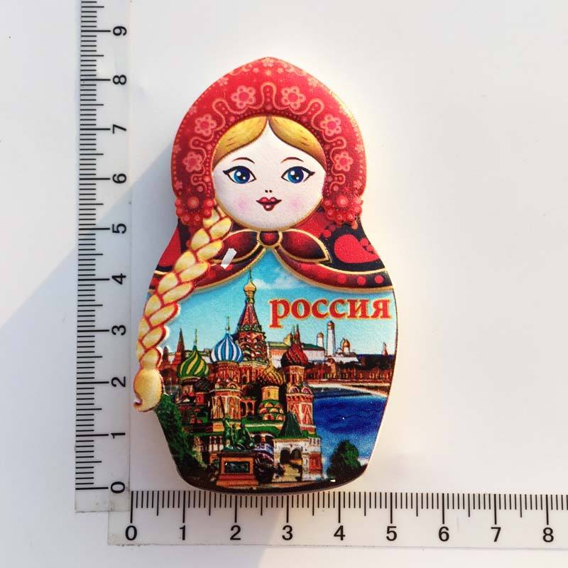 Russian matryoshka red square