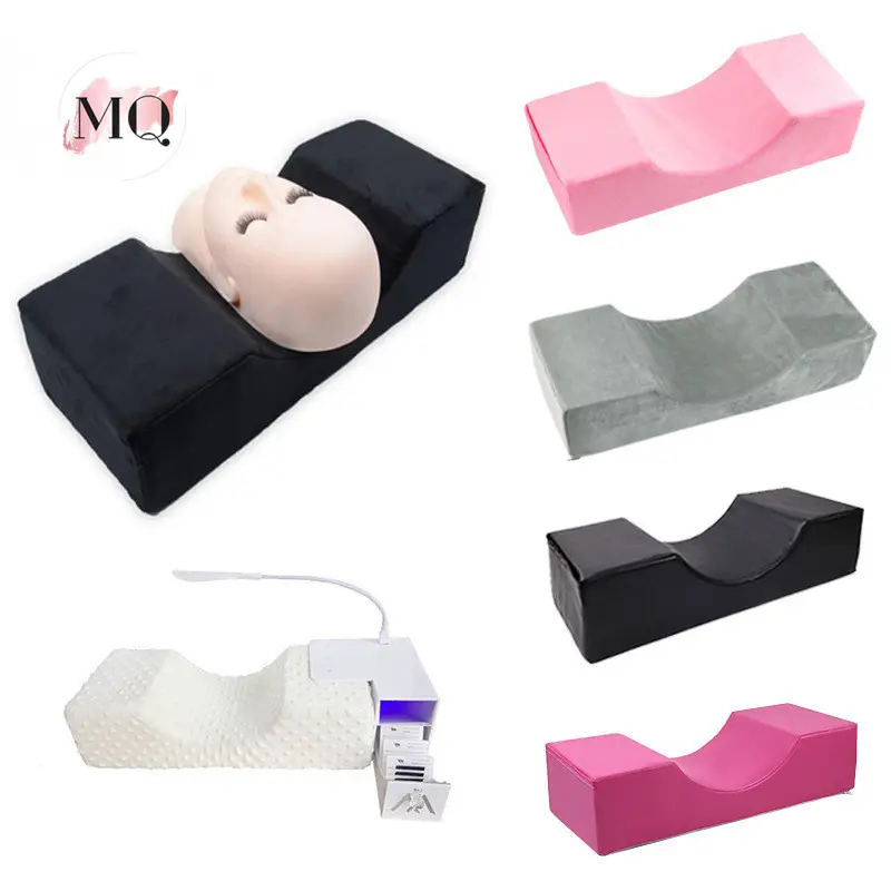 Nuovo Design colore nero estensione ciglia Memory Foam ciglia cuscino ciglia cuscino letto cuscini per spondilosi cervicale