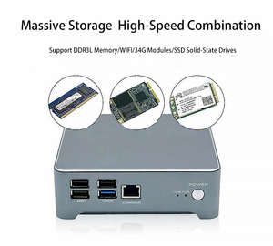 Venta al por mayor N39 Fanless Mini PC de alta calidad portátil para juegos con I9 I5 I7 Industrial último DDR3 Mini ordenador para la venta - Product Image 4