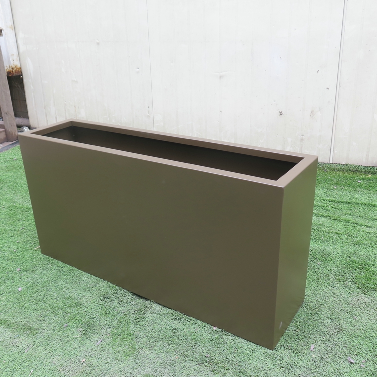 FREE Customized Garden furniture stand flowers pot garden Decoration Supplier modern Metal flower pots & planters