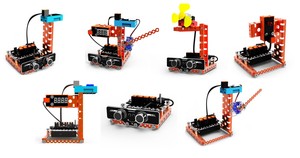 WeeeMake 15 in 1 Intelligentes Heim trainings kit Pro Lern programmierung Bildungs roboter für Kinder DIY-Codierung APP-Steuerung zusammenbauen