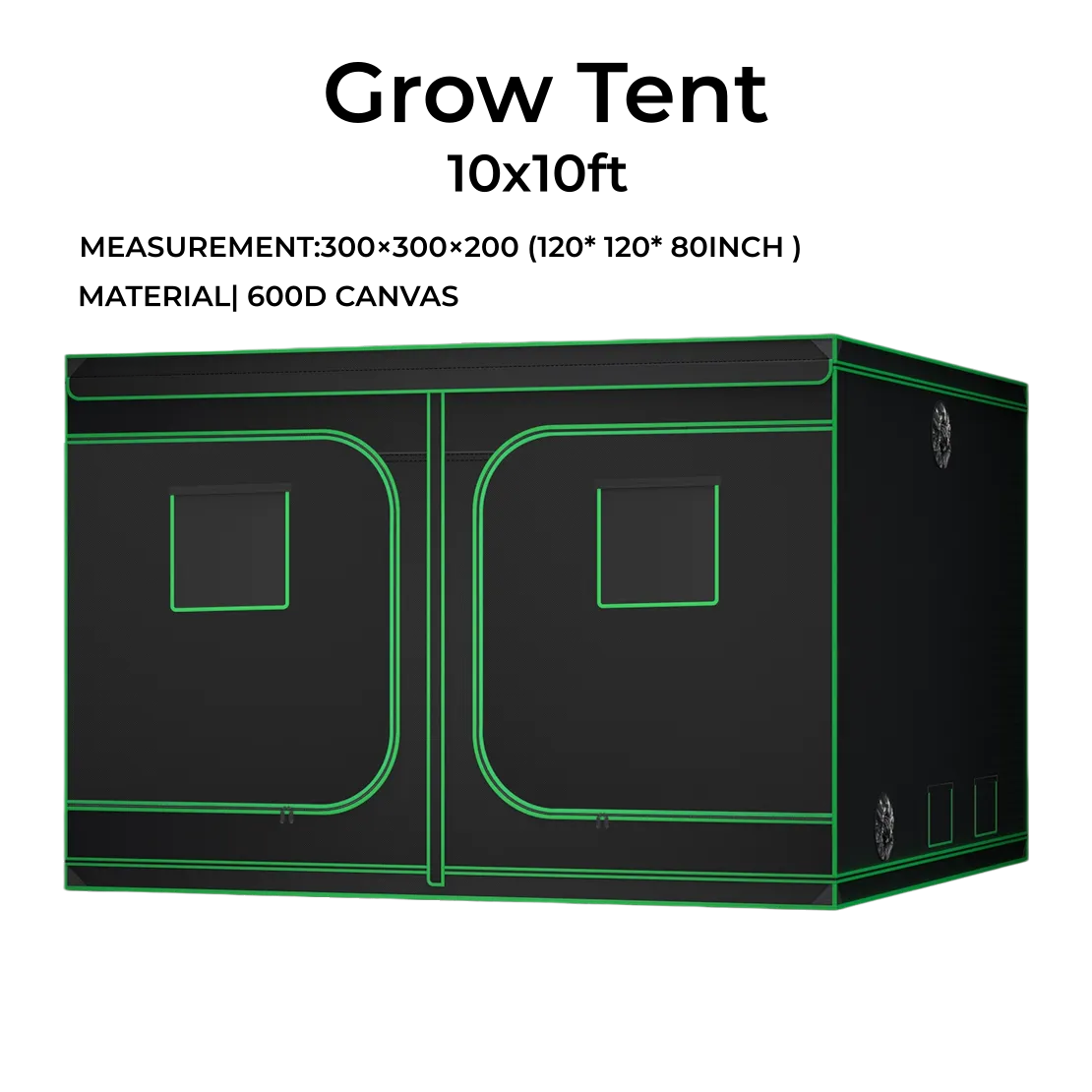 10x10ft grow tent only