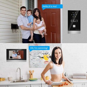 Timbre de casa inteligente para Villa, videoportero inalámbrico a prueba de agua con llamada bidireccional, intercomunicador plano para apartamento - Product Image 6