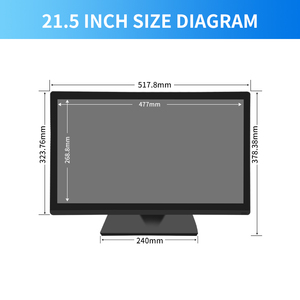 Commercio all'ingrosso di qualità industriale 24 pollici touch screen registratore di cassa menu display touch sensibile schermo LCD - Product Image 3