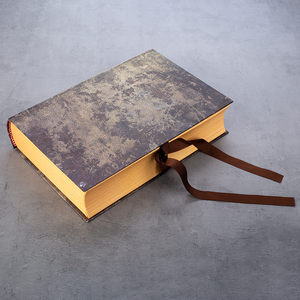 Tùy Chỉnh In Cổ Điển Trang Trí Faux Cuốn Sách Hình Hộp Bao Bì Cuốn Sách Giả Quà Tặng Từ Hộp Giấy Với Ribbon - Product Image 2