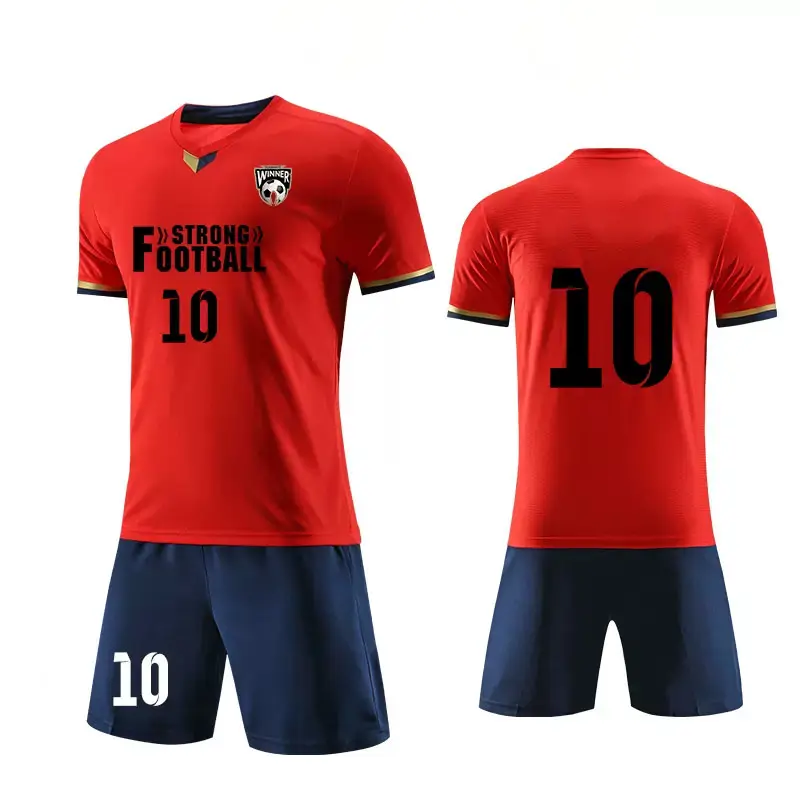 Individuelles Herren Sportbekleidung Retro-Fußballtrikot Fußballtrikots gestreiftes Polo-T-Shirt Vintage klassisches Retro-Fußballtrikot